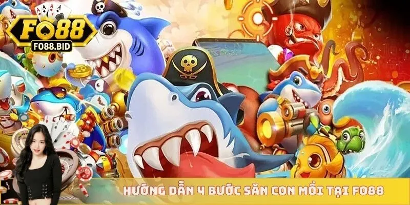 Hướng dẫn 4 bước săn con mồi tại FO88