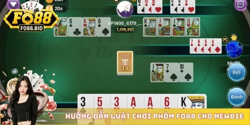 Luật Chơi Bài Phỏm FO88 Với Những Chiến Thuật Cụ Thể 3 Hướng dẫn luật chơi bài phỏm FO88 cho người mới