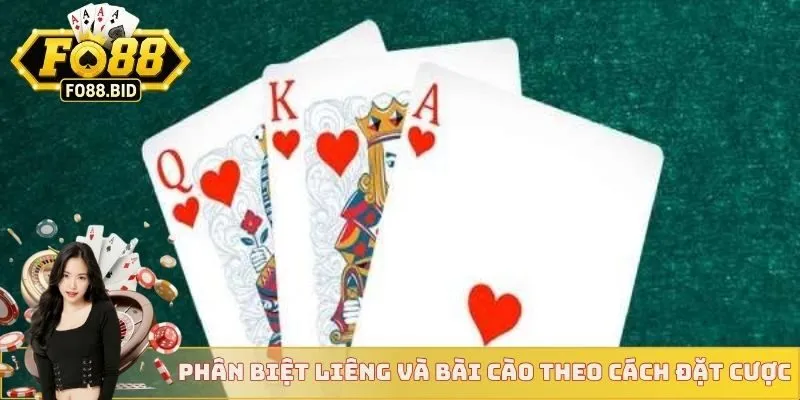 Phân biệt liêng và bài cào theo cách đặt cược